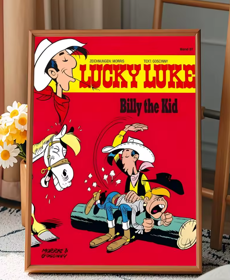Affiche Lucky Luke – Billy the kid