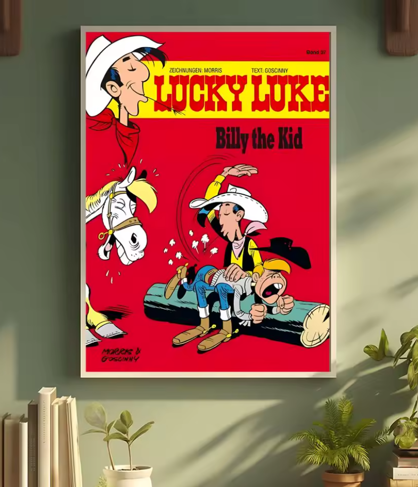 Affiche Lucky Luke – Billy the kid