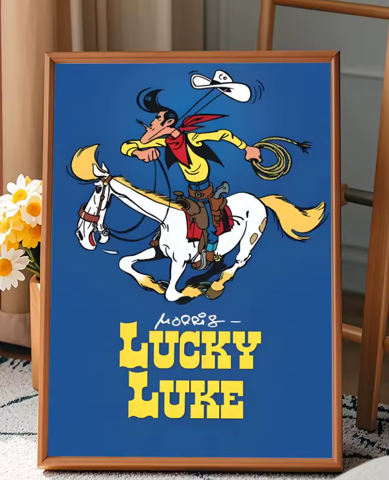 Affiche Lucky Luke – Couverture intégrale vol. 2