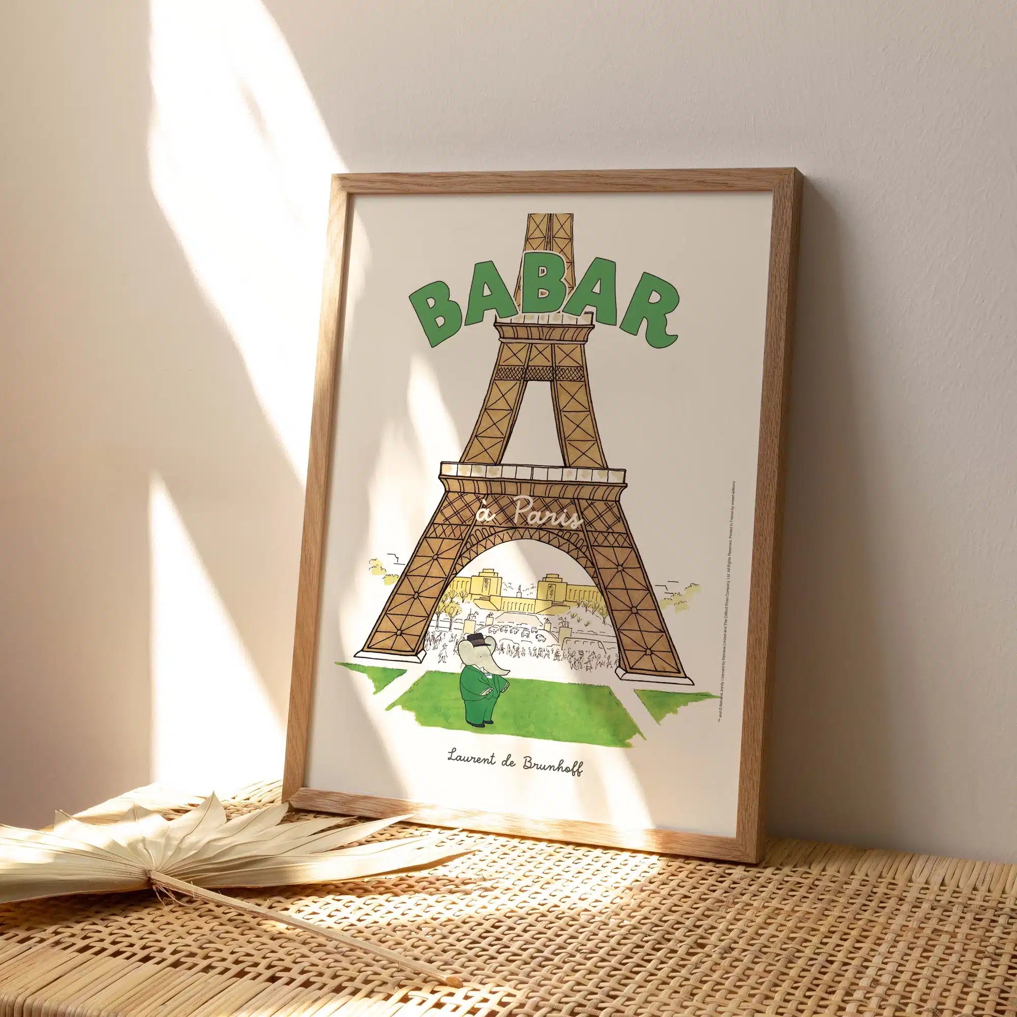 Affiche Babar à Paris