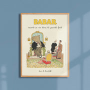 Affiche Babar raconte sa vie dans la grande forêt