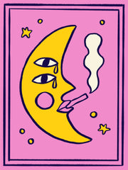 Affiche Mélusine la Lune