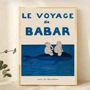 Affiche Le voyage de Babar