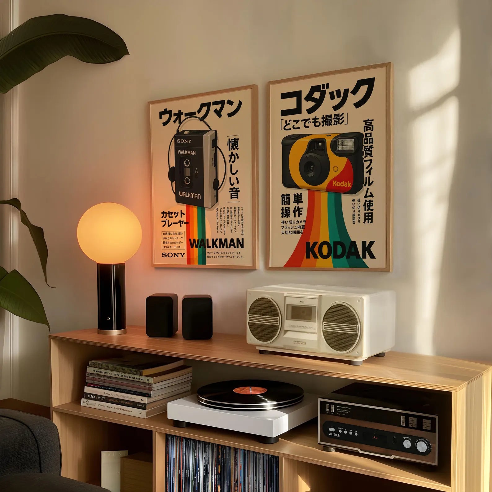Affiche Kodak appareil photo jetable rétro sur toile 30 × 40 cm