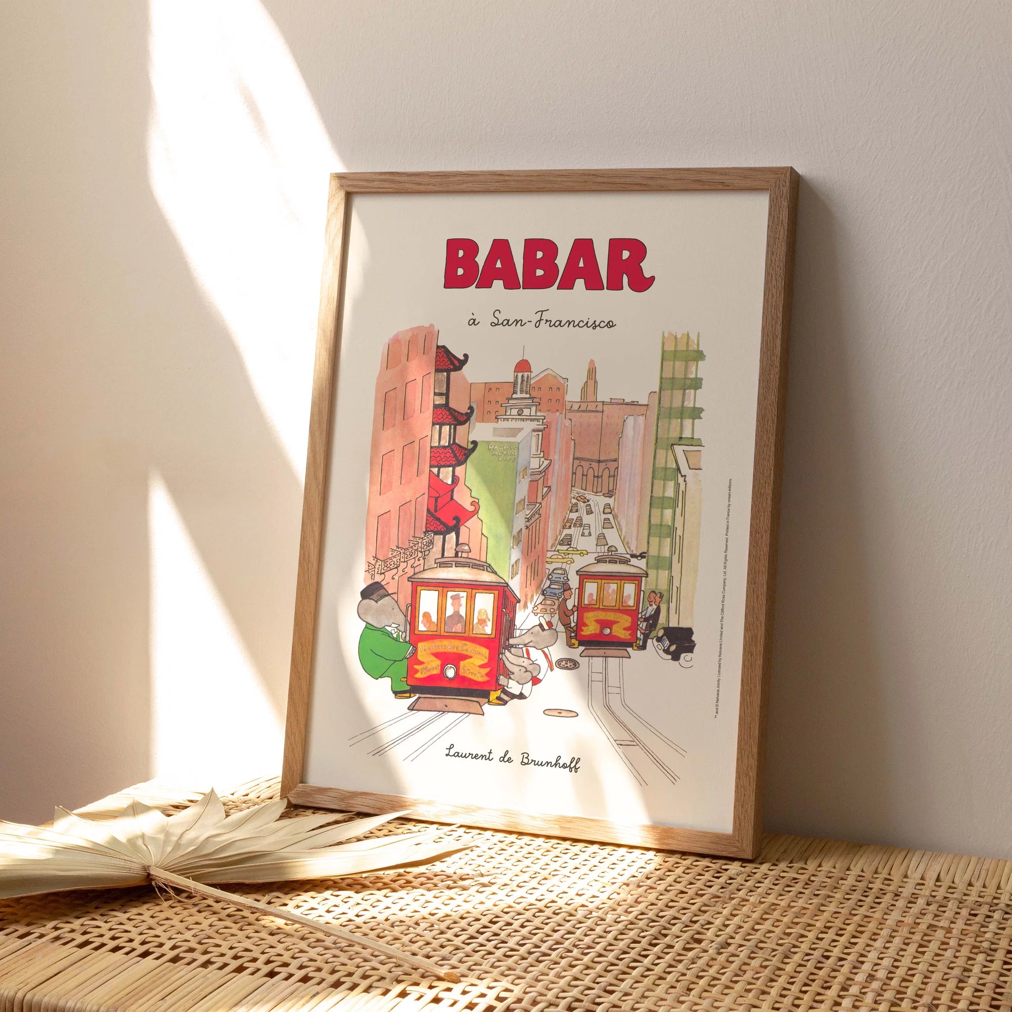 Affiche Babar à San-Francisco