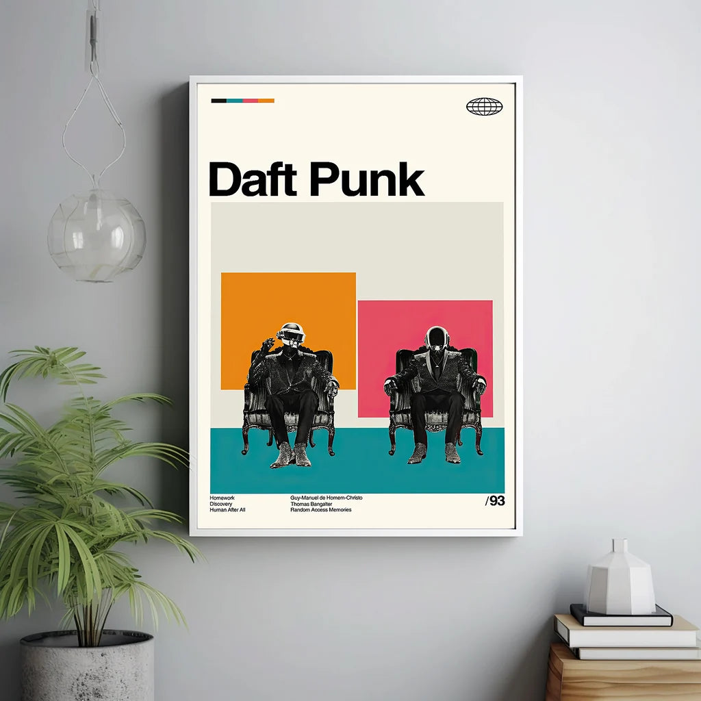 Daft Punk Airlines poster