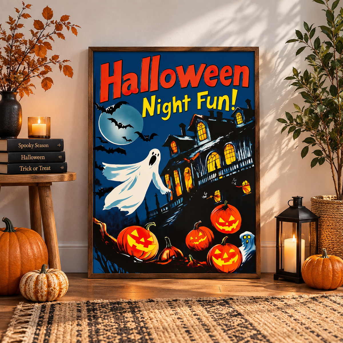 Affiche Halloween rétro – Halloween Night Fun