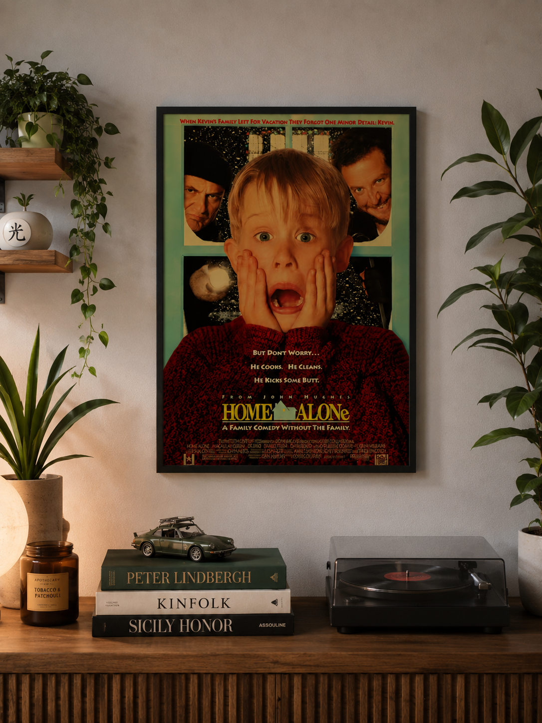 Japanese alley poster