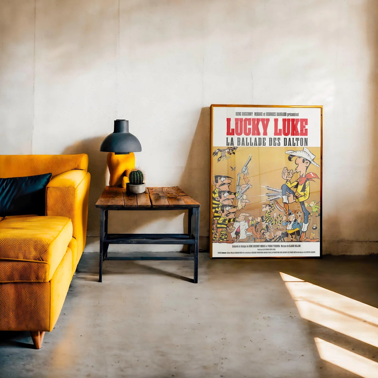 Affiche Lucky Luke – La Ballade des Dalton