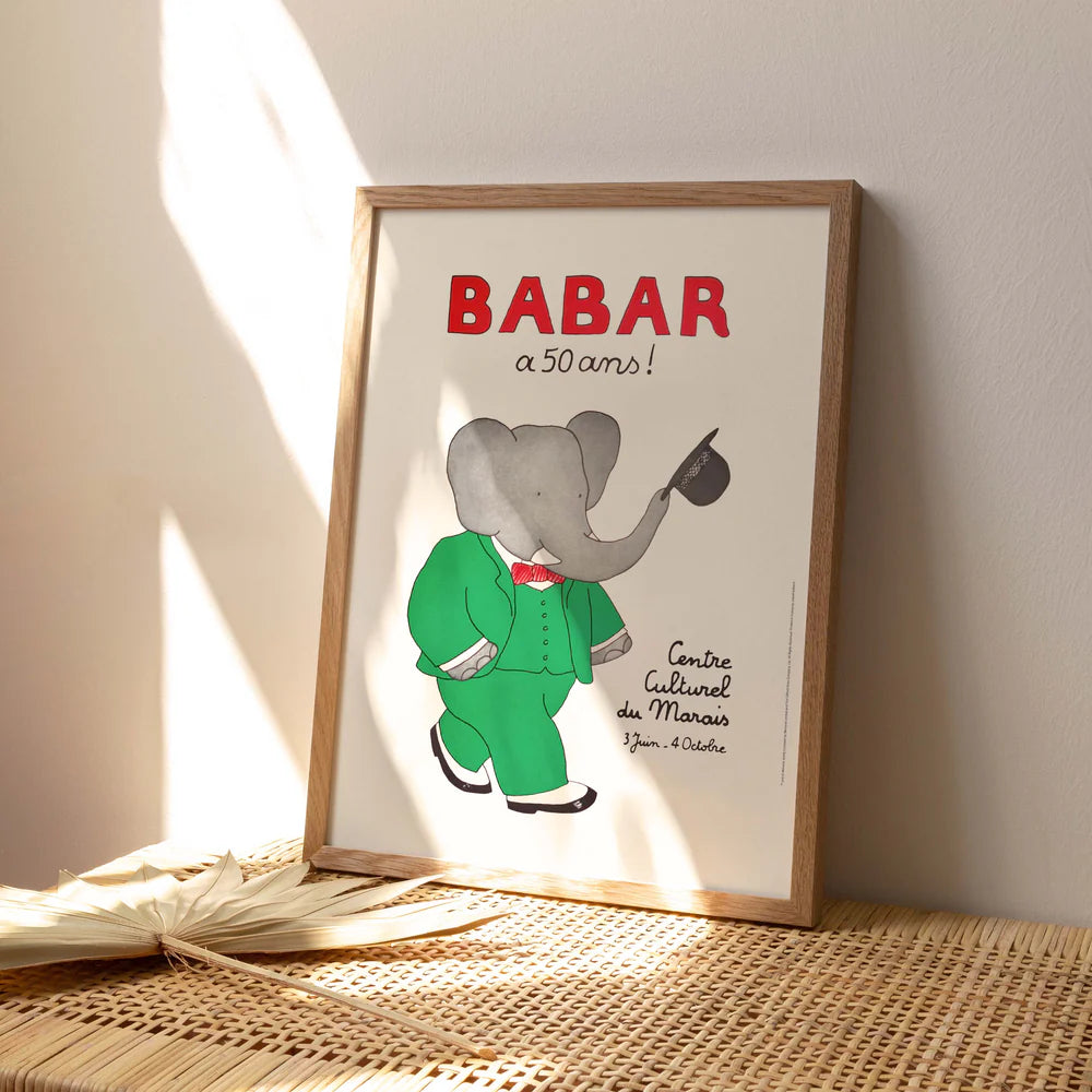 Affiche Babar a 50 ans ! 1981