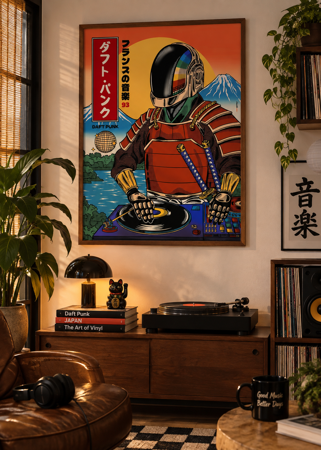 Daft Punk Airlines poster