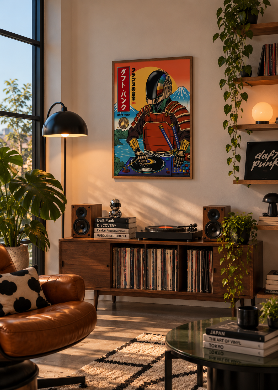 Daft Punk Airlines poster