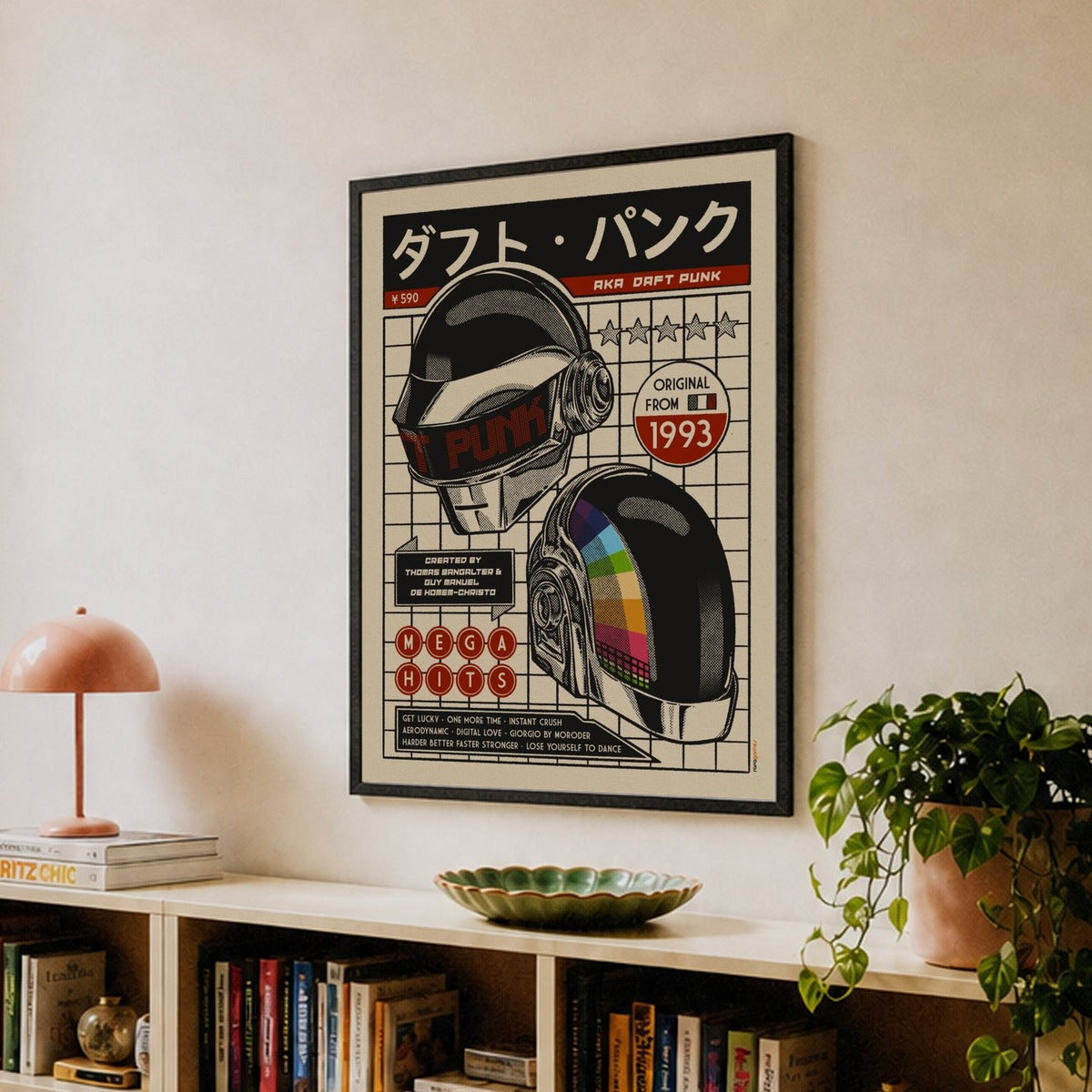 Daft Punk Airlines poster