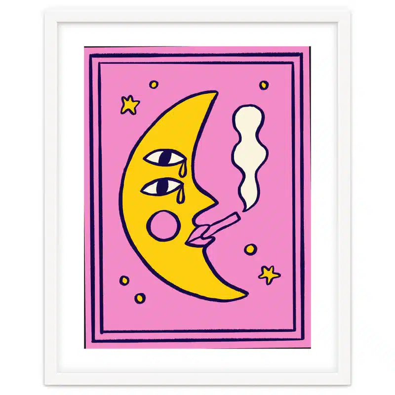 Affiche Mélusine la Lune