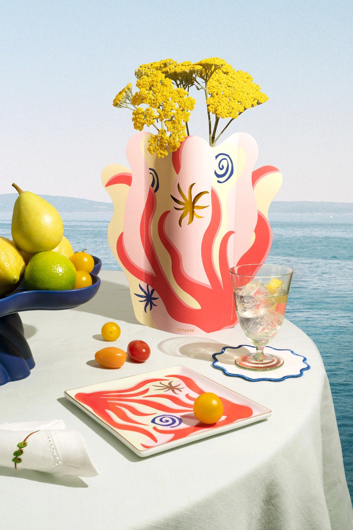 Vase en papier waterproof