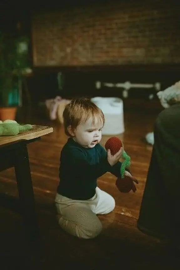 Hochet bébé Cerises