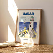 Affiche Babar les vacances à la mer
