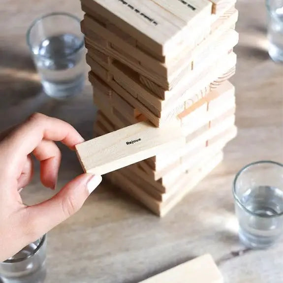 Jeu à boire - la tour infernale