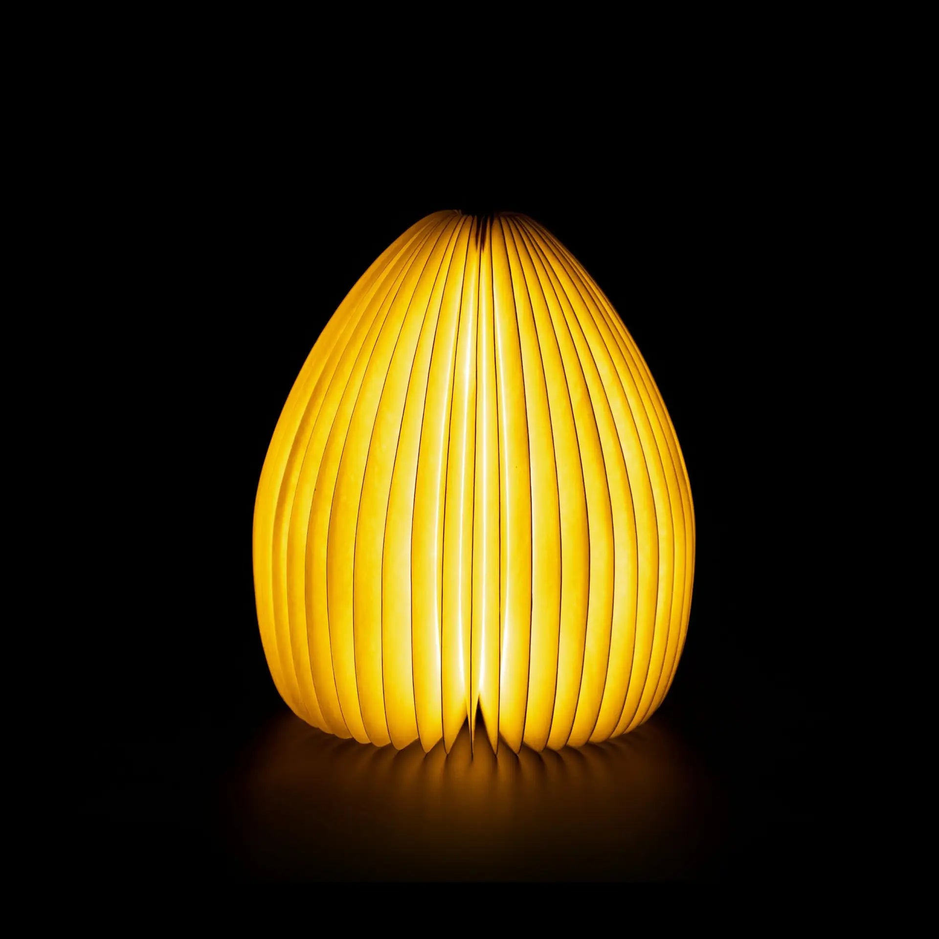 Lampe Vase Led en Bambou