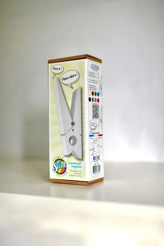 Patère murale pince à linge