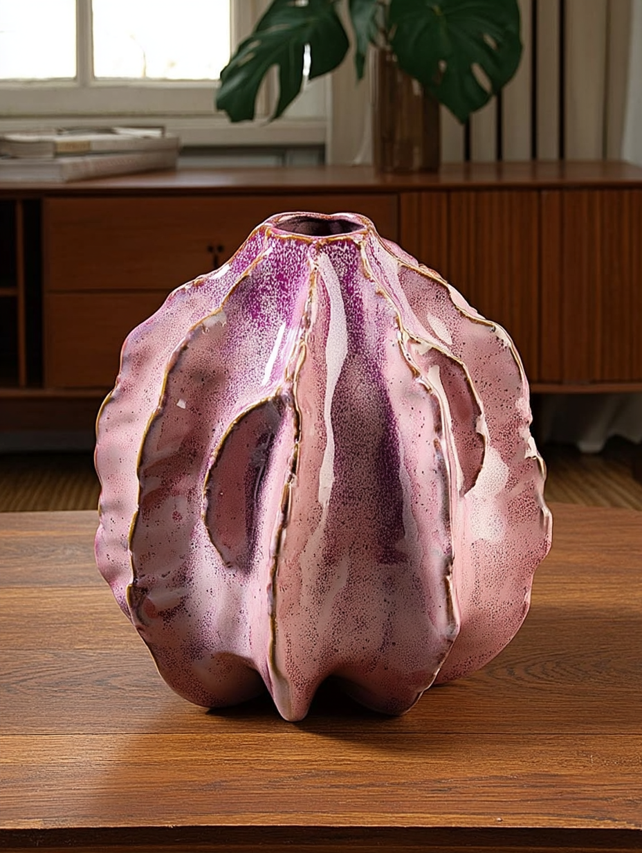 Vase en céramique “Baie Corolle”