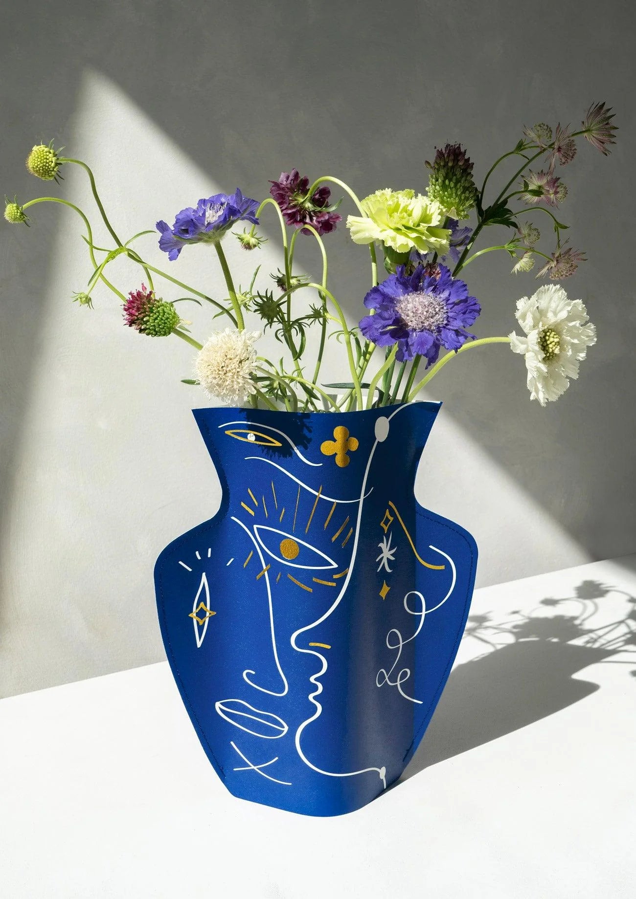 Vase en papier waterproof