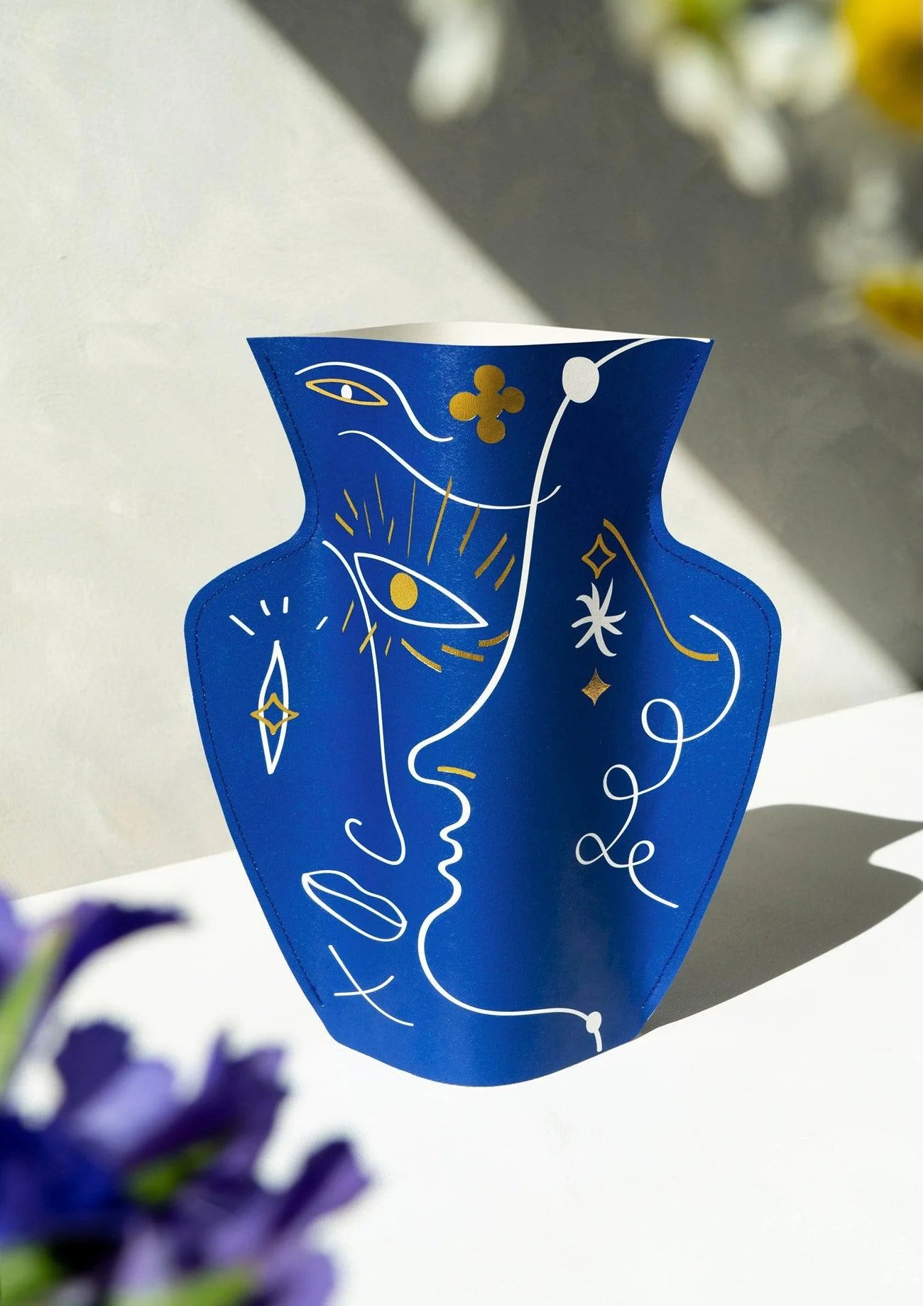 Vase en papier waterproof