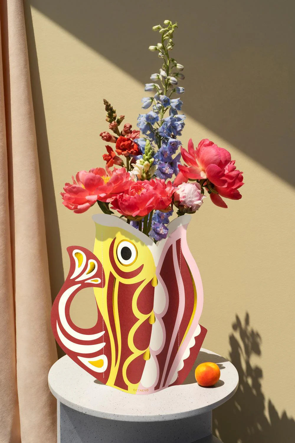 Vase en papier waterproof Poisson