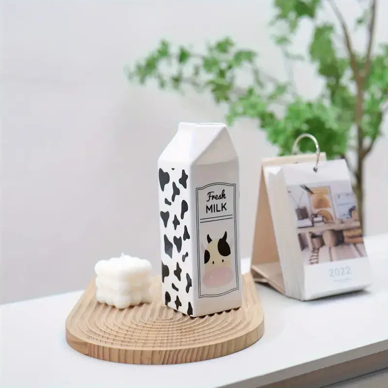 Vase en céramique brique