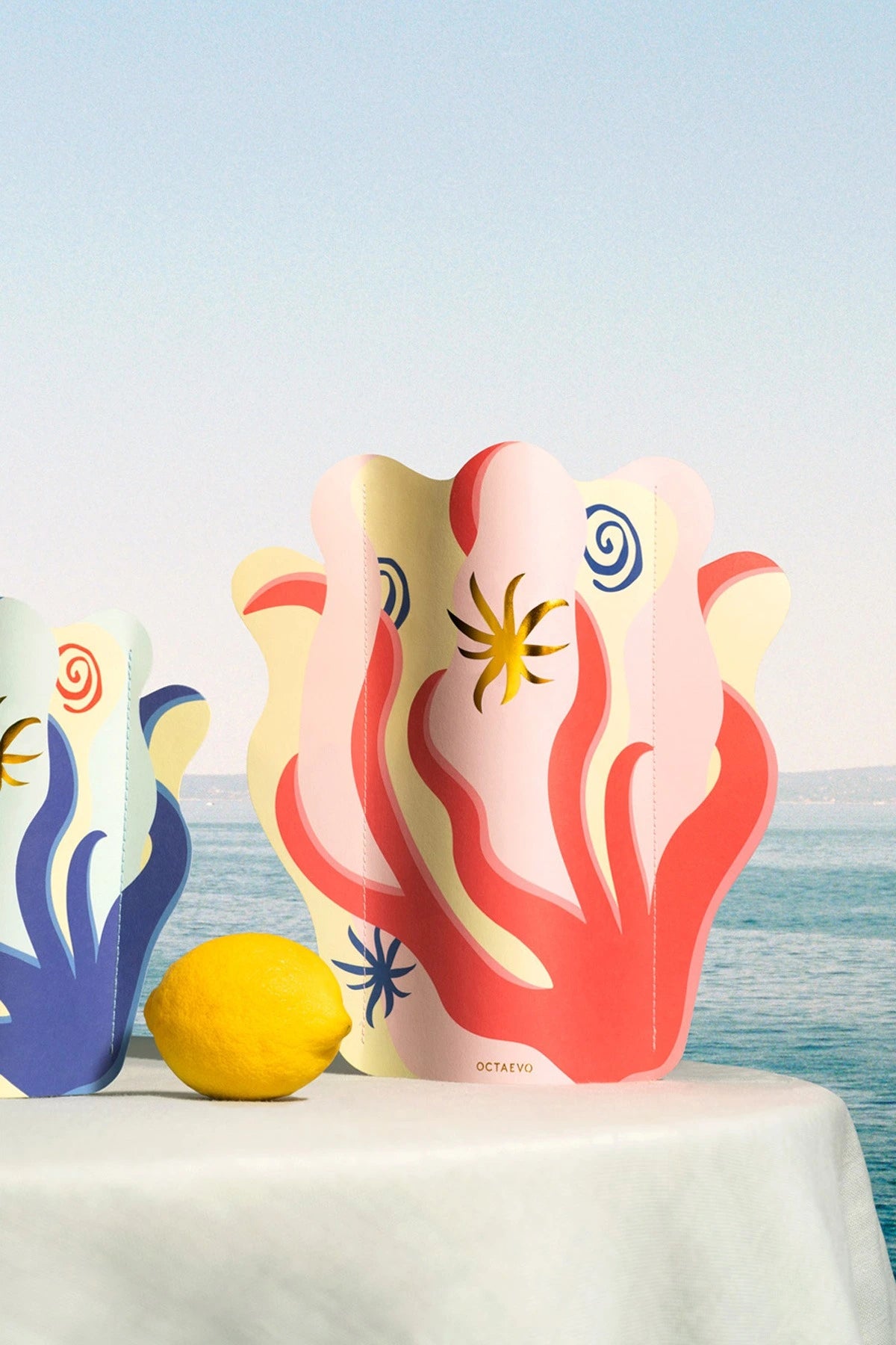 Vase en papier waterproof