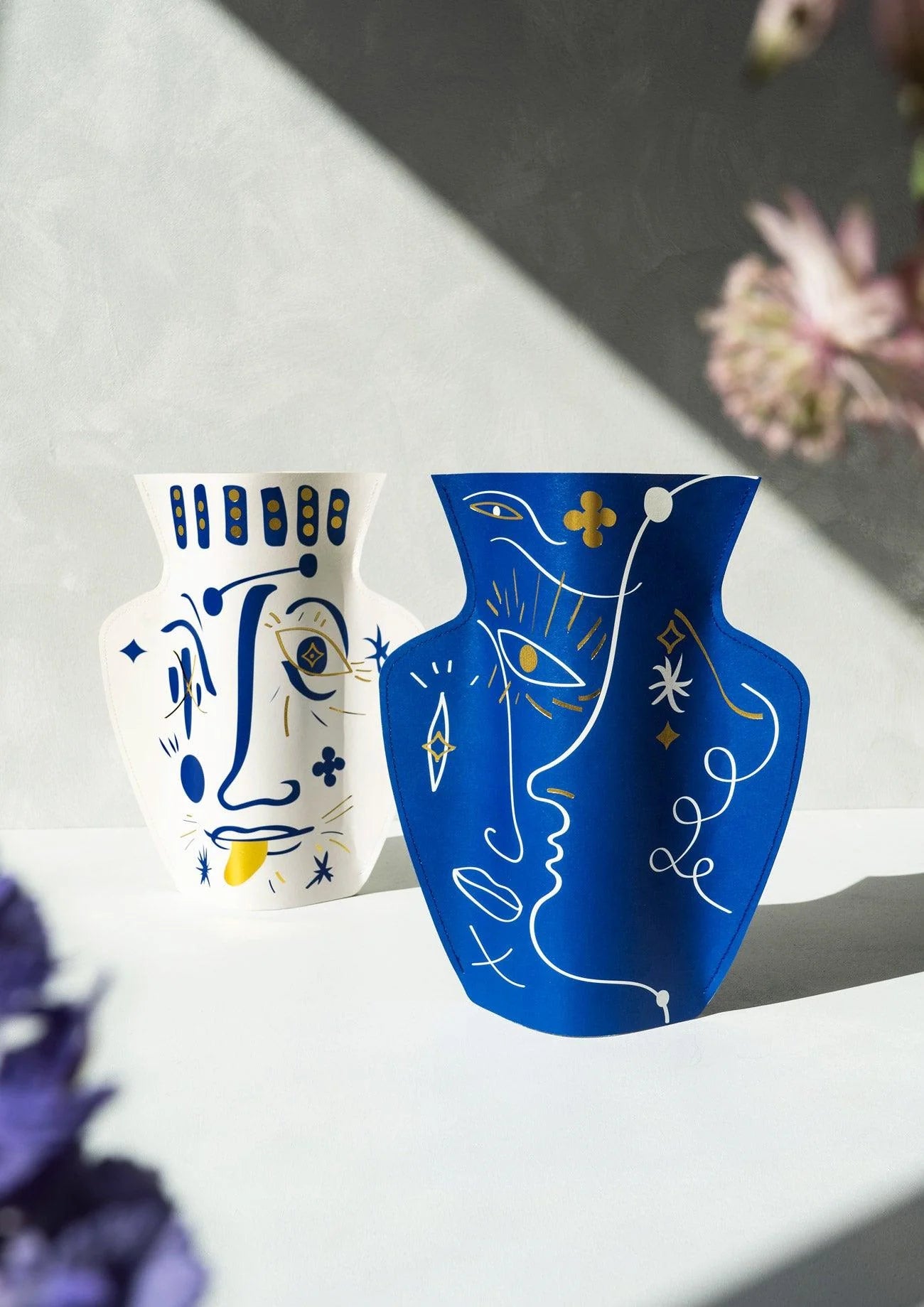 Vase en papier waterproof