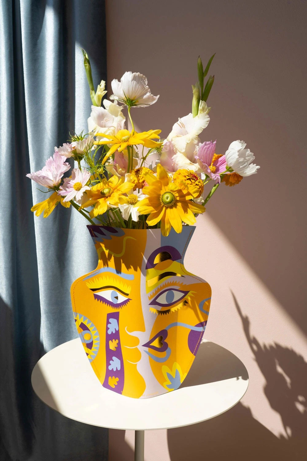Vase en papier waterproof Oranjo coloré
