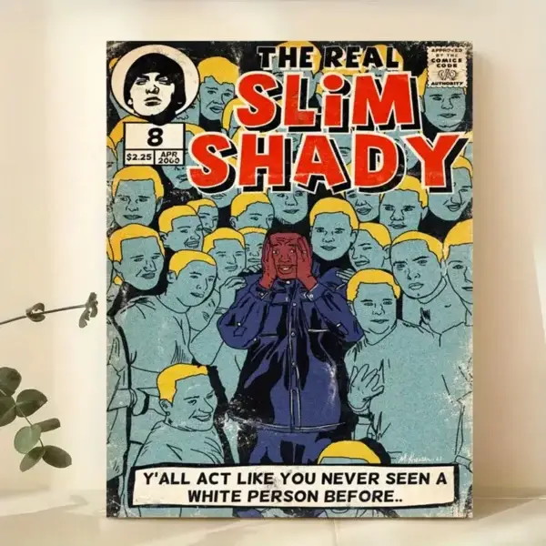 Affiche en toile "The real Slim Shady"