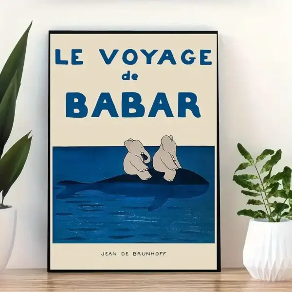 Affiche en Toile "Le voyage de Babar" – Image 5