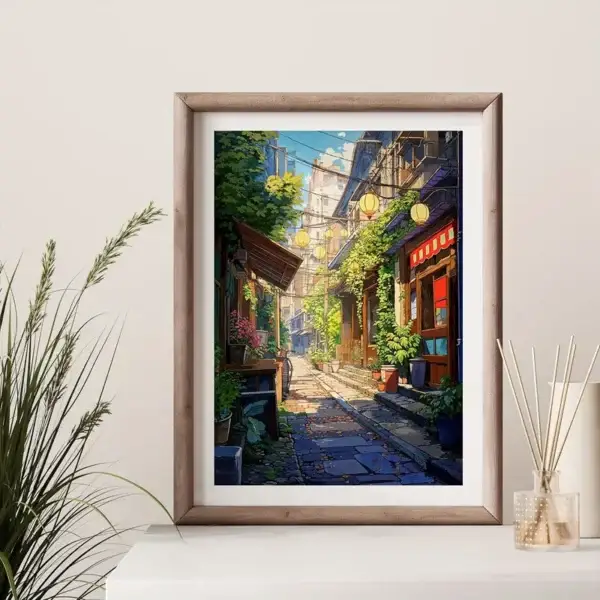 Affiche ruelle Japonaise – Image 4